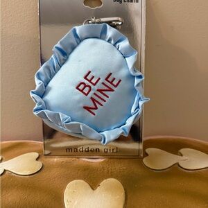 Madden Girl Valentine’s Day Be Mine Conversation Heart Bag Charm